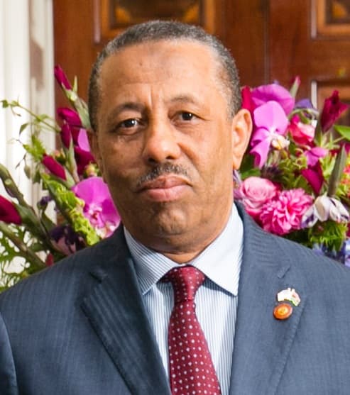 Portrait of Abdullah al-Thani