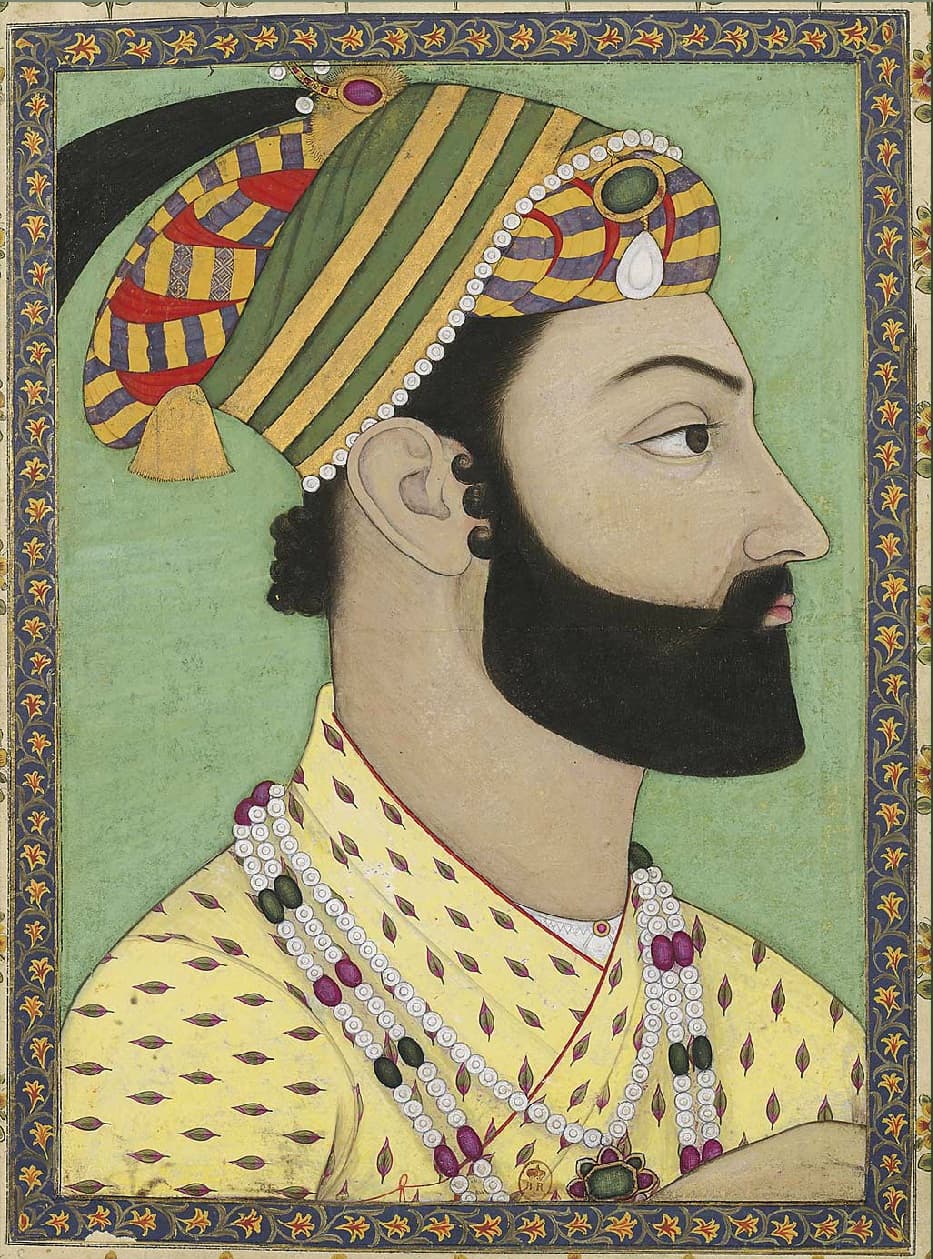 Portrait of Ahmad Shah Durrani