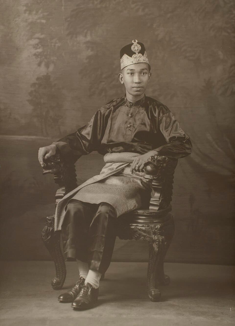 Portrait of Ahmad Tajuddin of Brunei