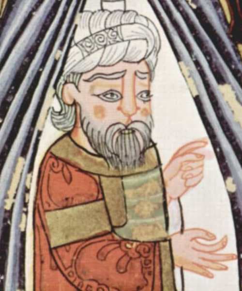 Portrait of Al-Harith ibn Jabalah
