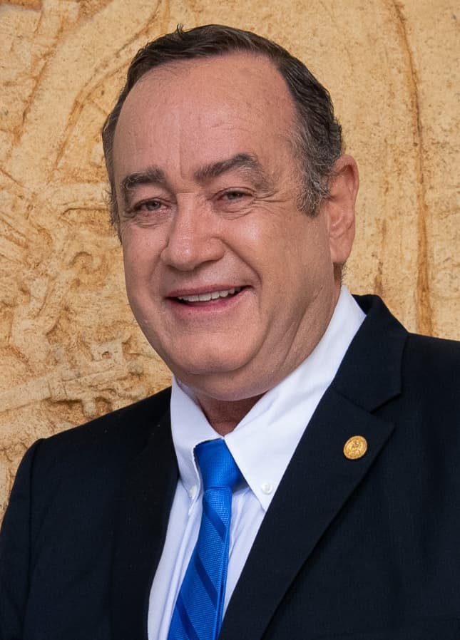 Portrait of Alejandro Giammattei