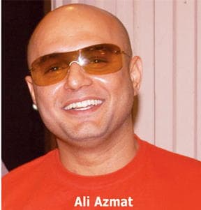Portrait of Ali Azmat
