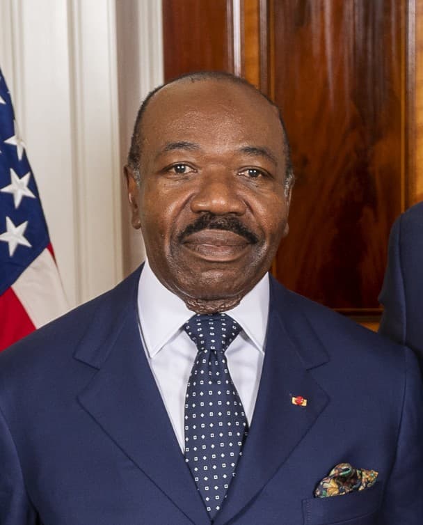 Portrait of Ali Bongo Ondimba