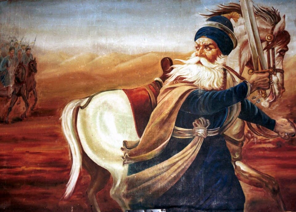 Portrait of Baba Deep Singh