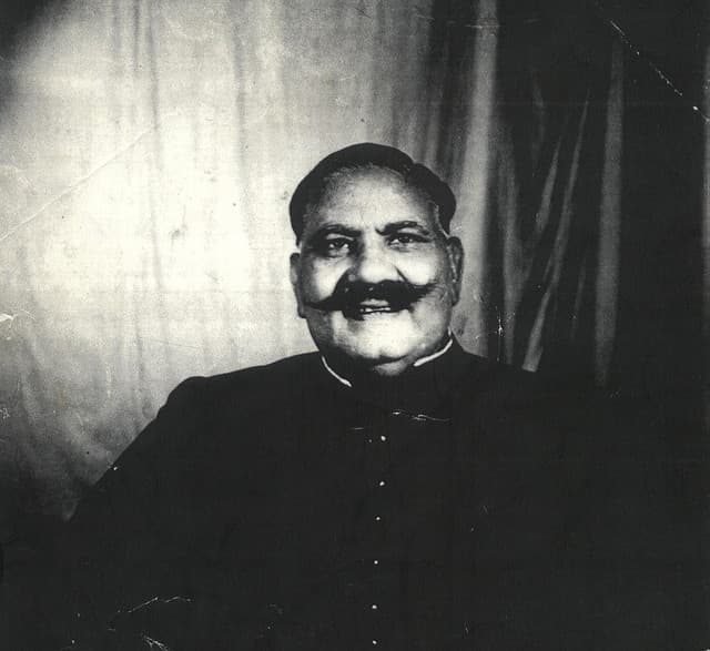 Portrait of Bade Ghulam Ali Khan