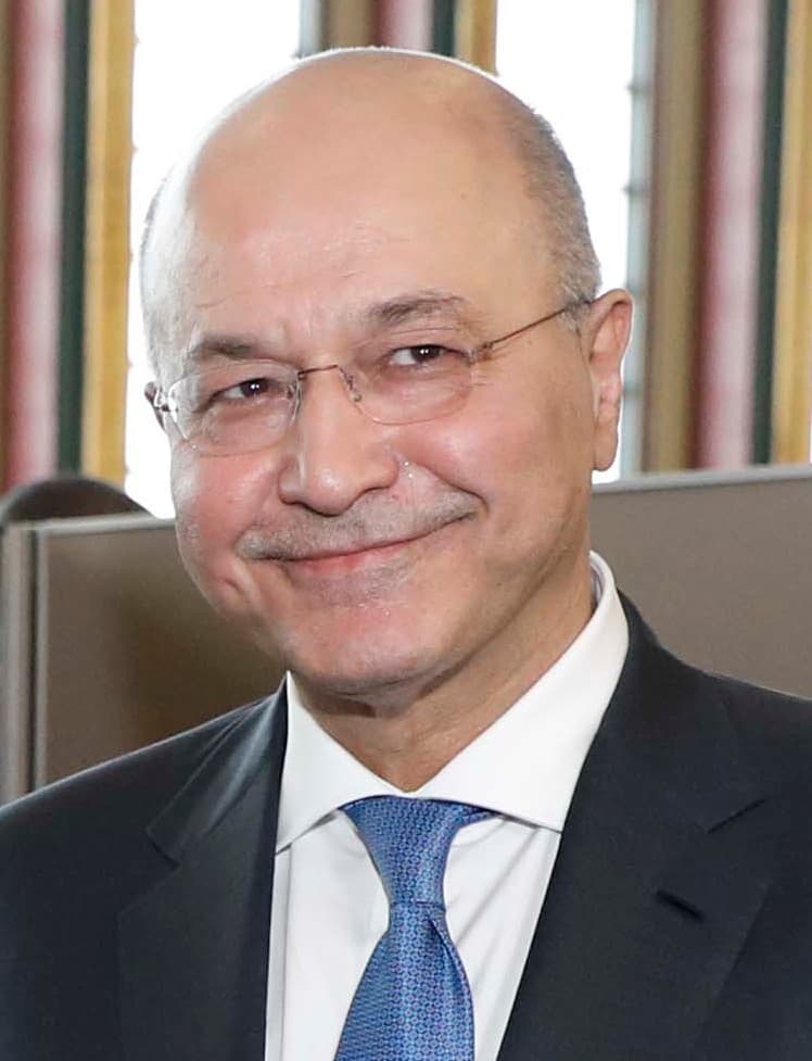 Portrait of Barham Salih