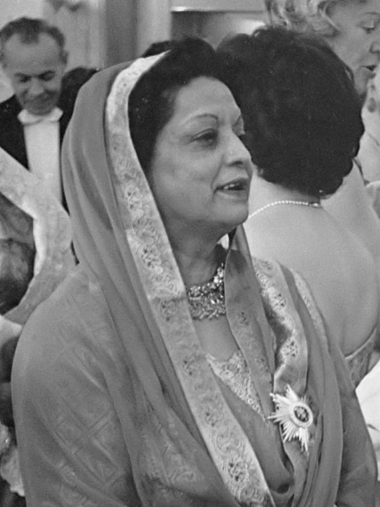 Portrait of Begum Ra'ana Liaquat Ali Khan