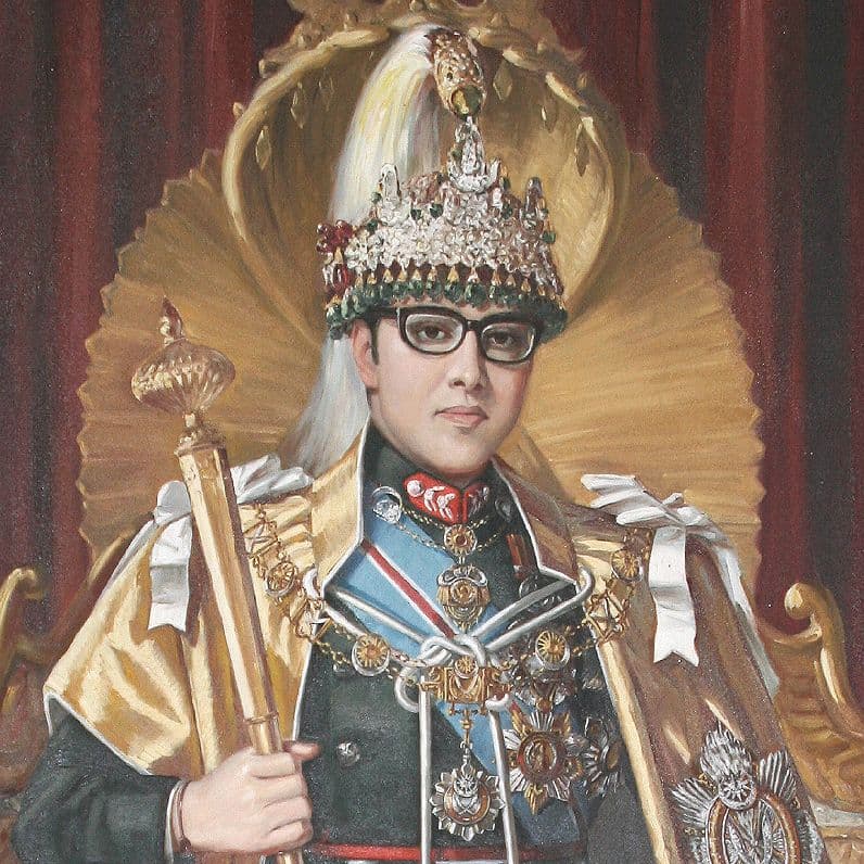 Portrait of Birendra of Nepal