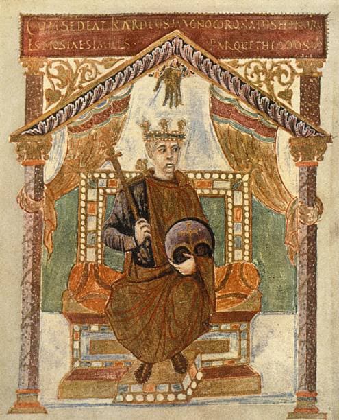 Portrait of Charles the Bald