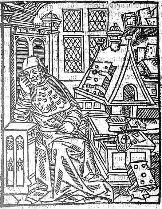 Portrait of Chretien de Troyes