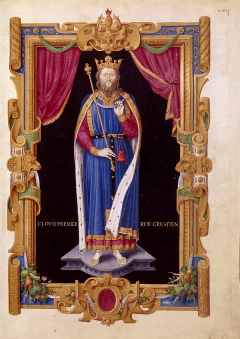 Portrait of Clovis I