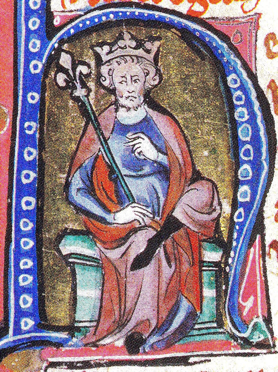 Portrait of Cnut the Great