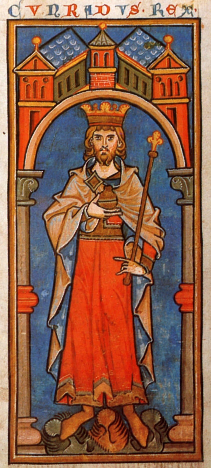 Portrait of Conrad III of Germany