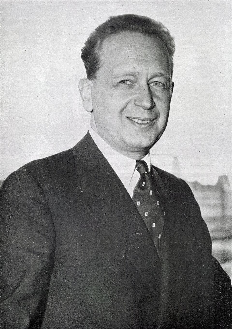 Portrait of Dag Hammarskjold