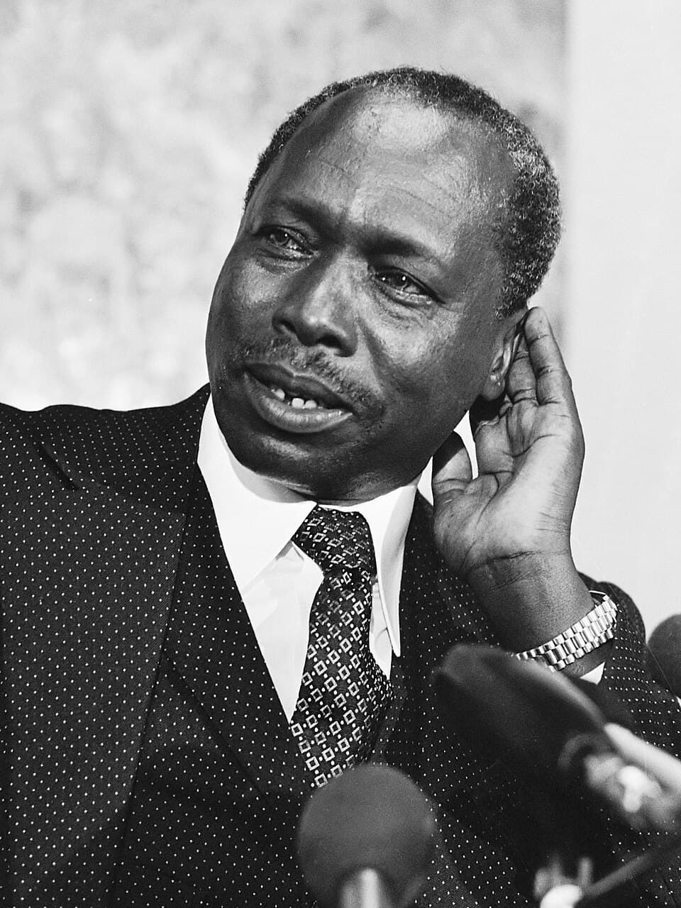 Portrait of Daniel arap Moi