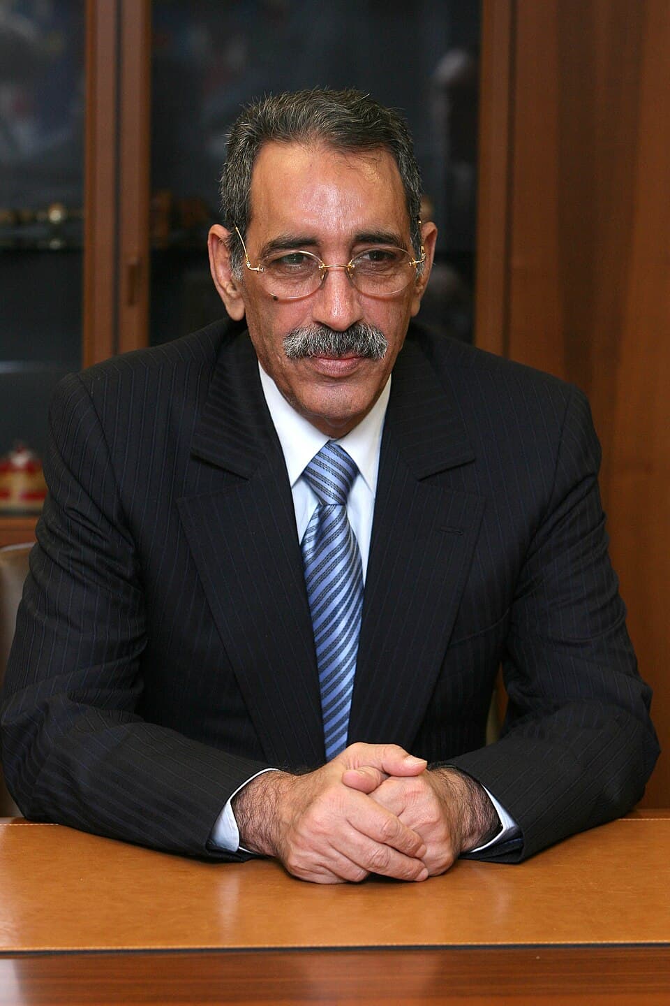 Portrait of Ely Ould Mohamed Vall