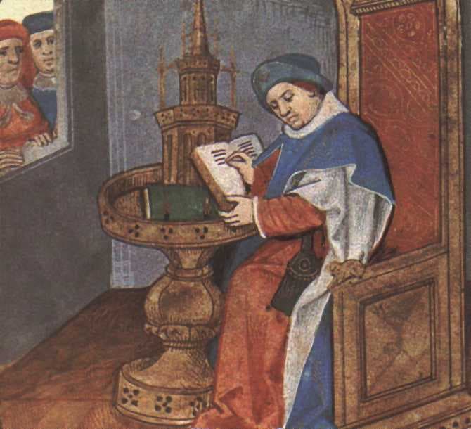 Portrait of Guillaume de Lorris