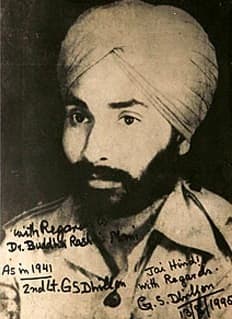 Portrait of Gurbaksh Singh Dhillon