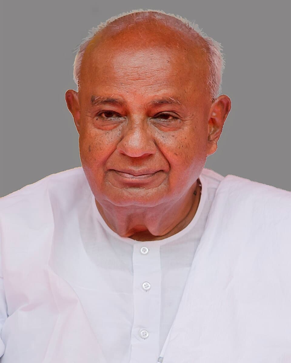 Portrait of H. D. Deve Gowda
