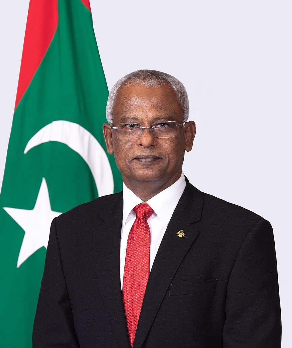 Portrait of Ibrahim Mohamed Solih