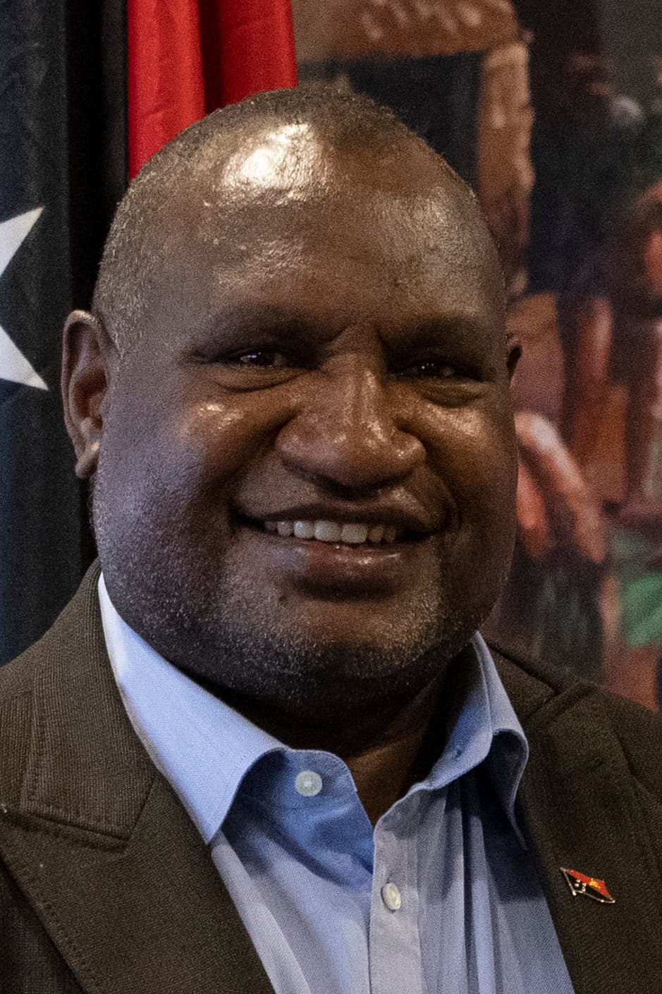 Portrait of James Marape