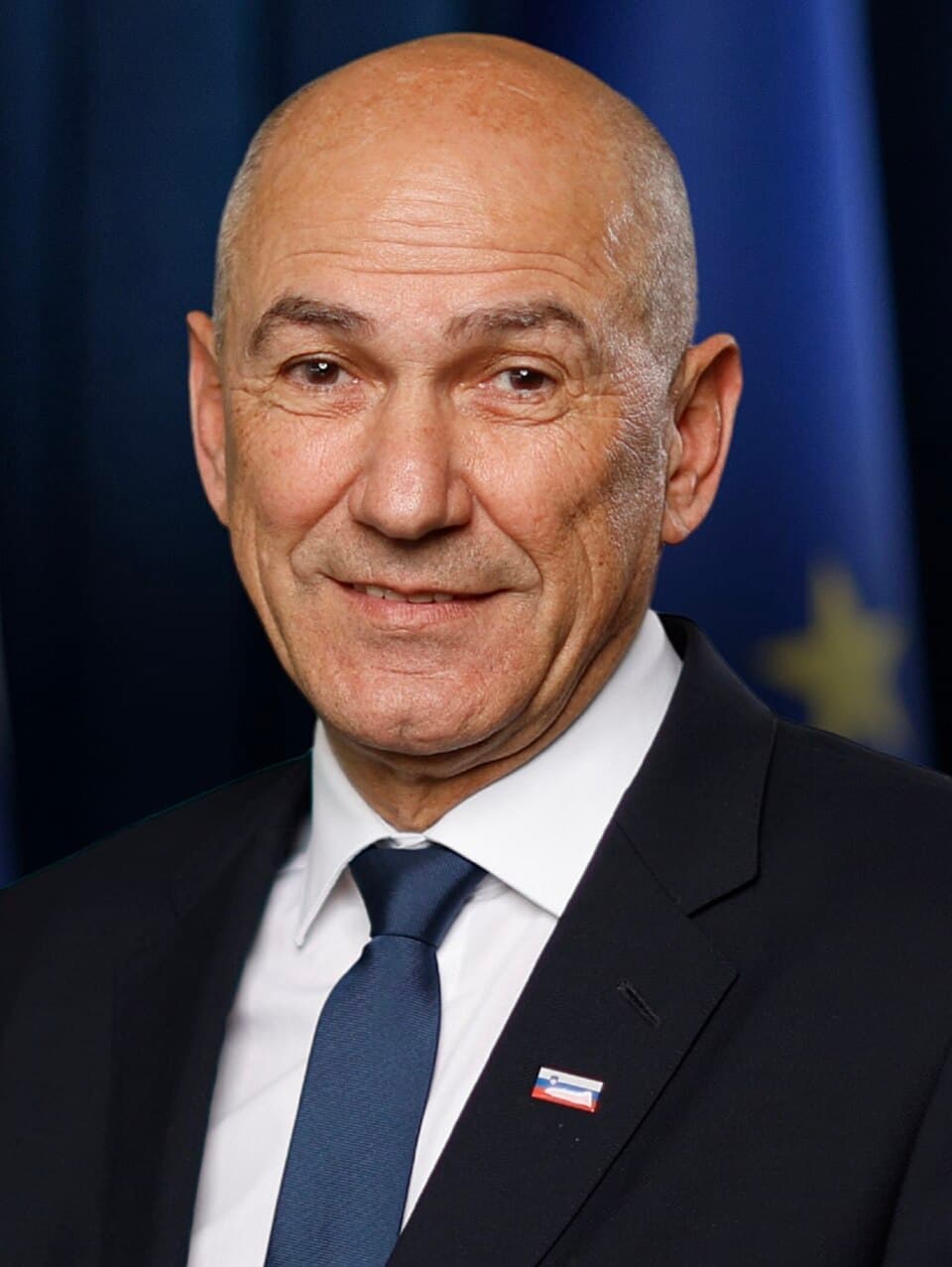 Portrait of Janez Janša