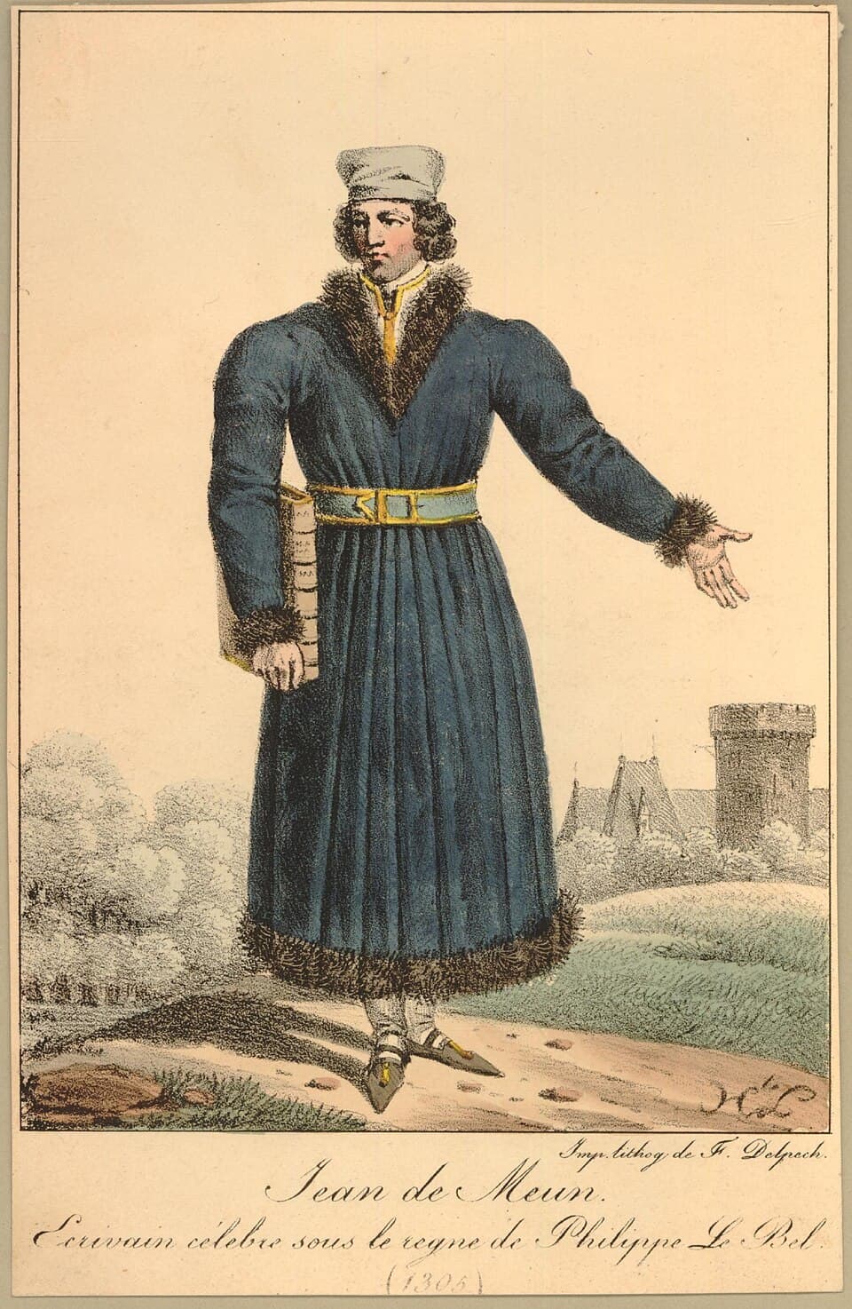 Portrait of Jean de Meun
