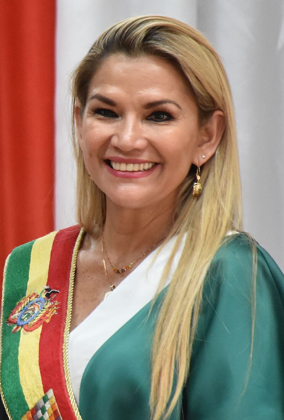 Portrait of Jeanine Áñez
