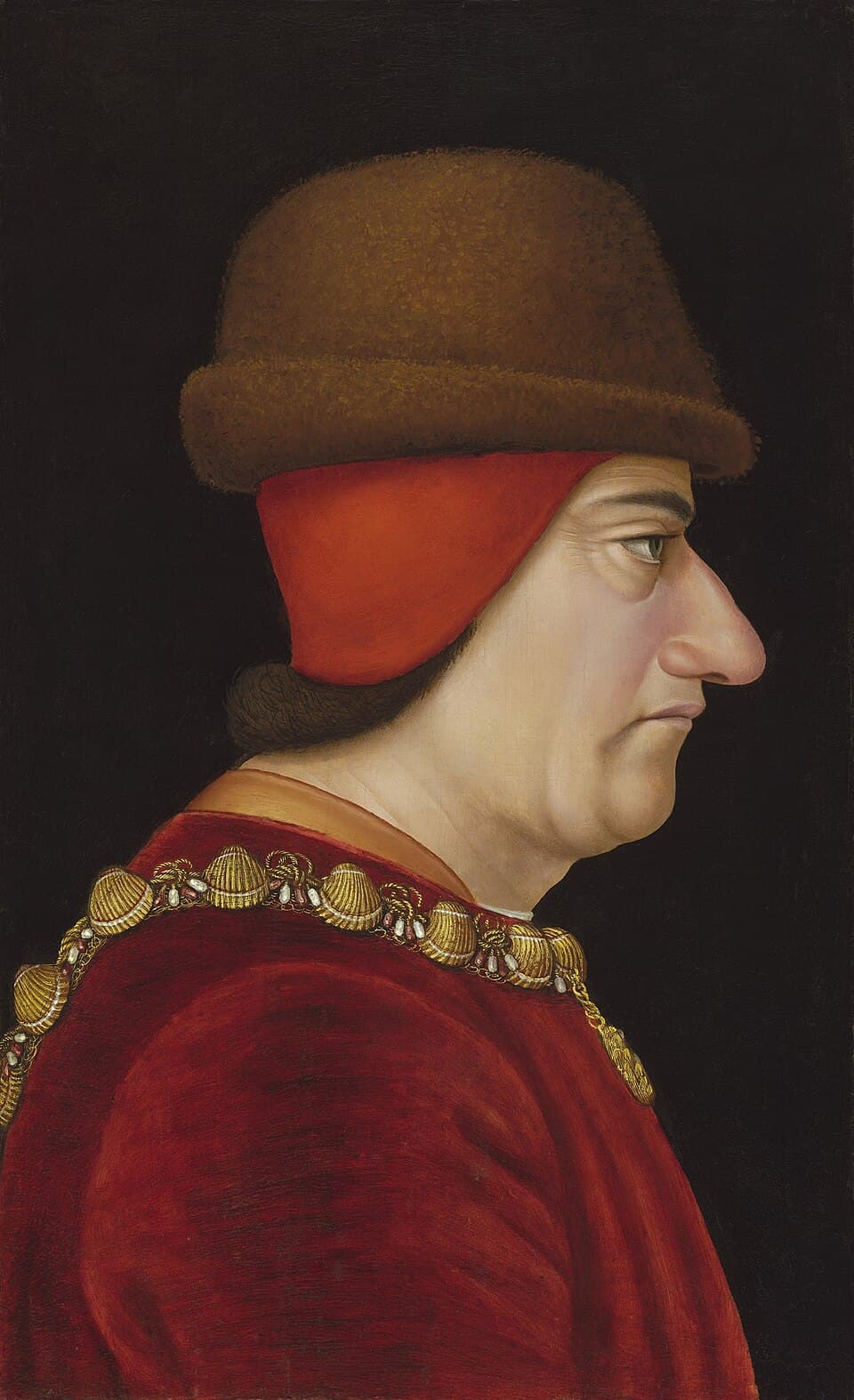 Portrait of Louis XI of France