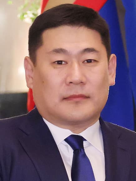 Portrait of Luvsannamsrain Oyun-Erdene