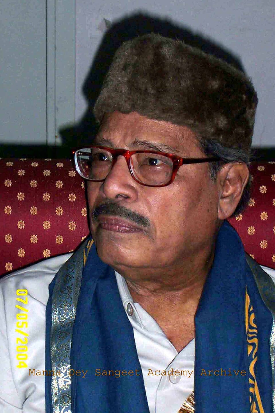 Portrait of Manna Dey