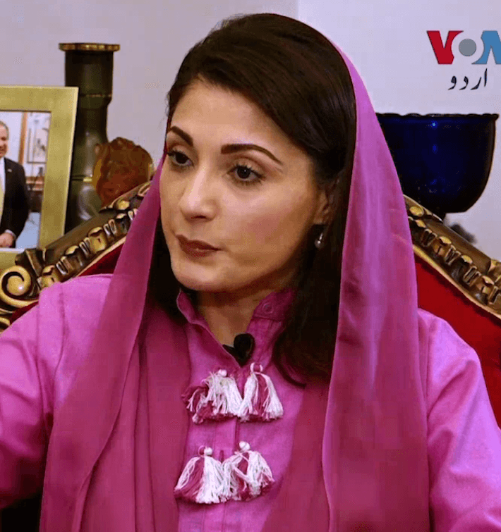 Portrait of Maryam Nawaz