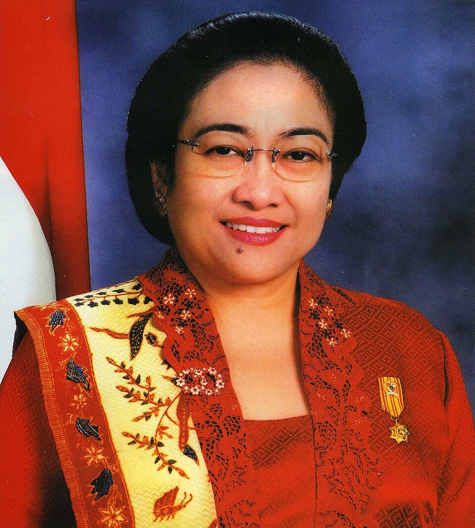 Portrait of Megawati Soekarnoputri