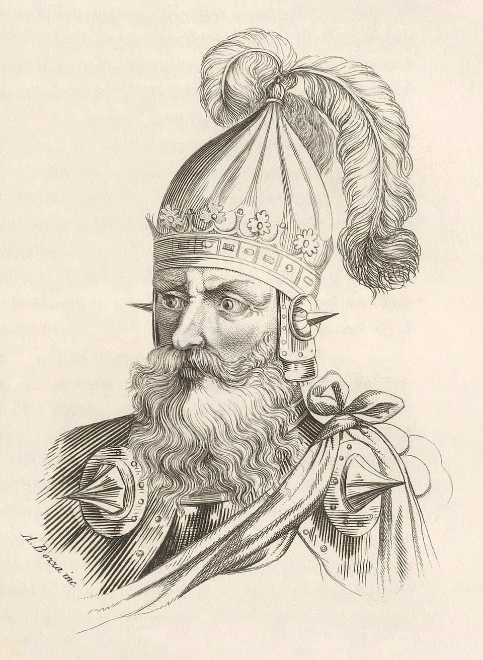 Portrait of Mindaugas
