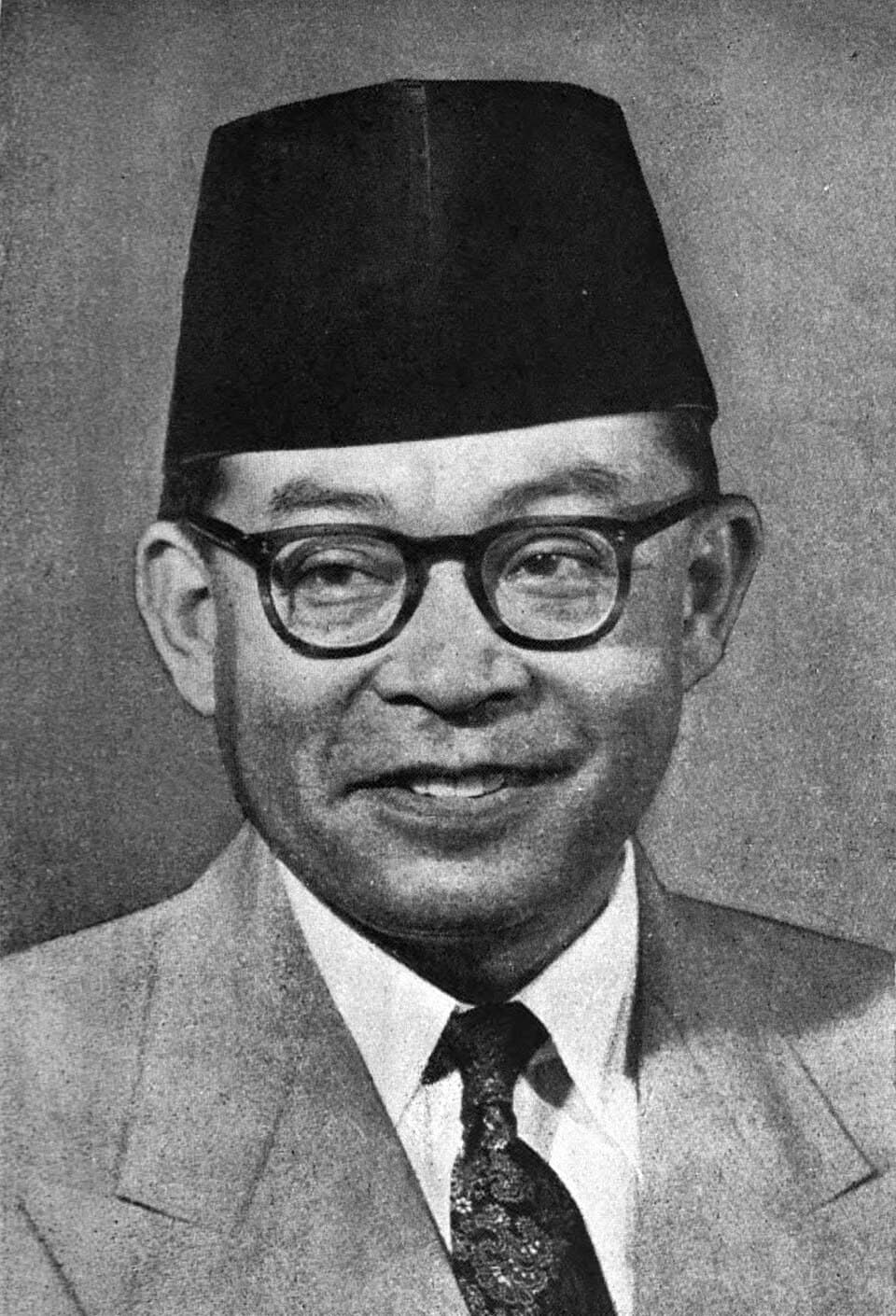 Portrait of Mohammad Hatta