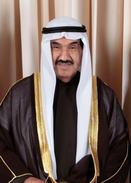Portrait of Nasser Mohammed Al-Ahmed Al-Sabah