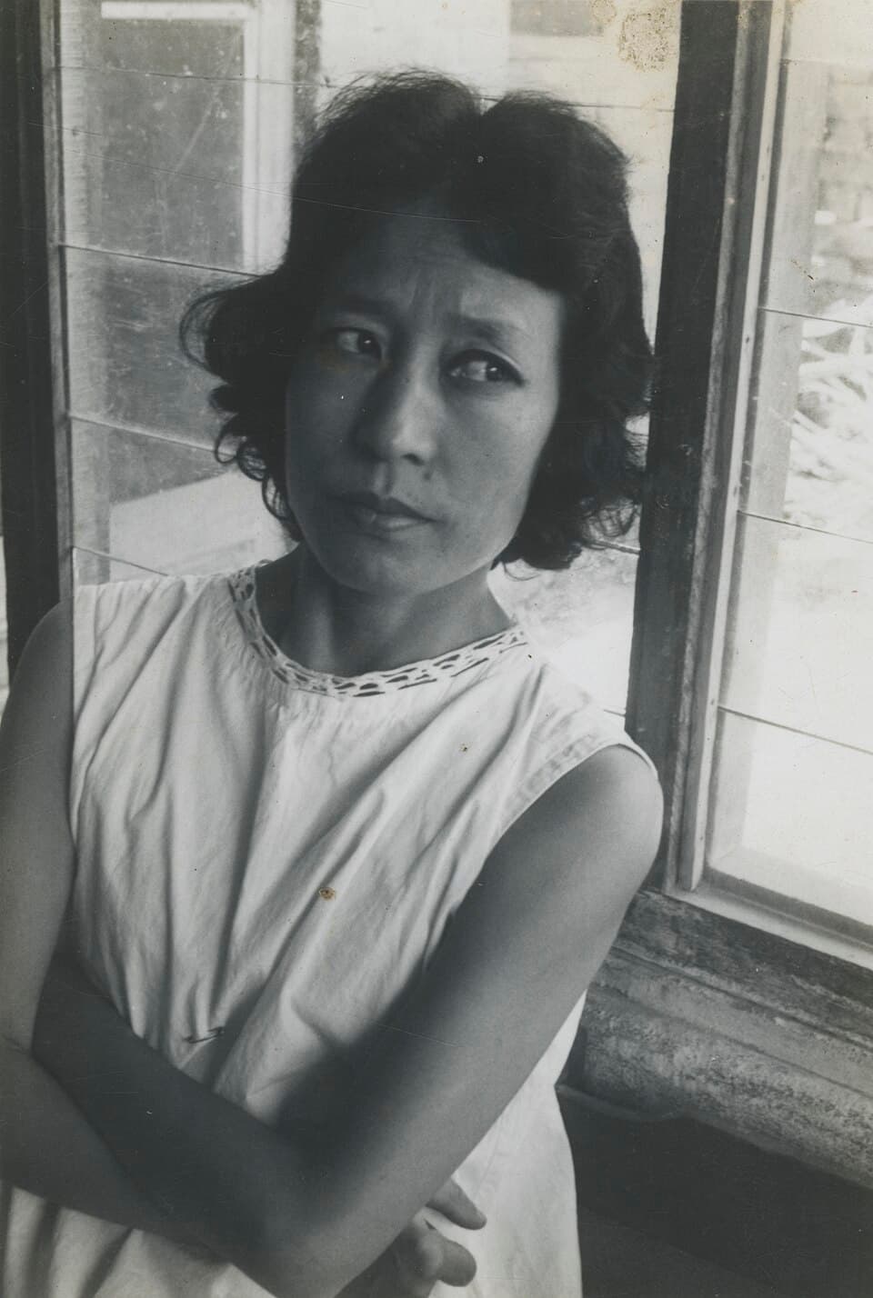 Portrait of Parijat (writer)