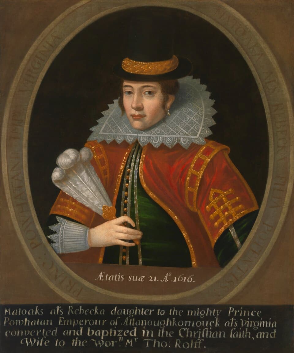 Portrait of Pocahontas