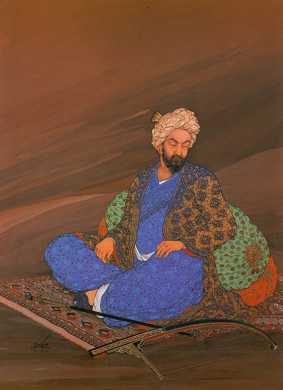 Portrait of Rudaki