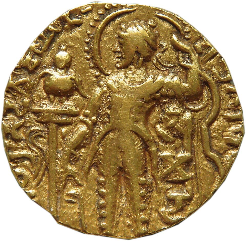 Portrait of Samudragupta