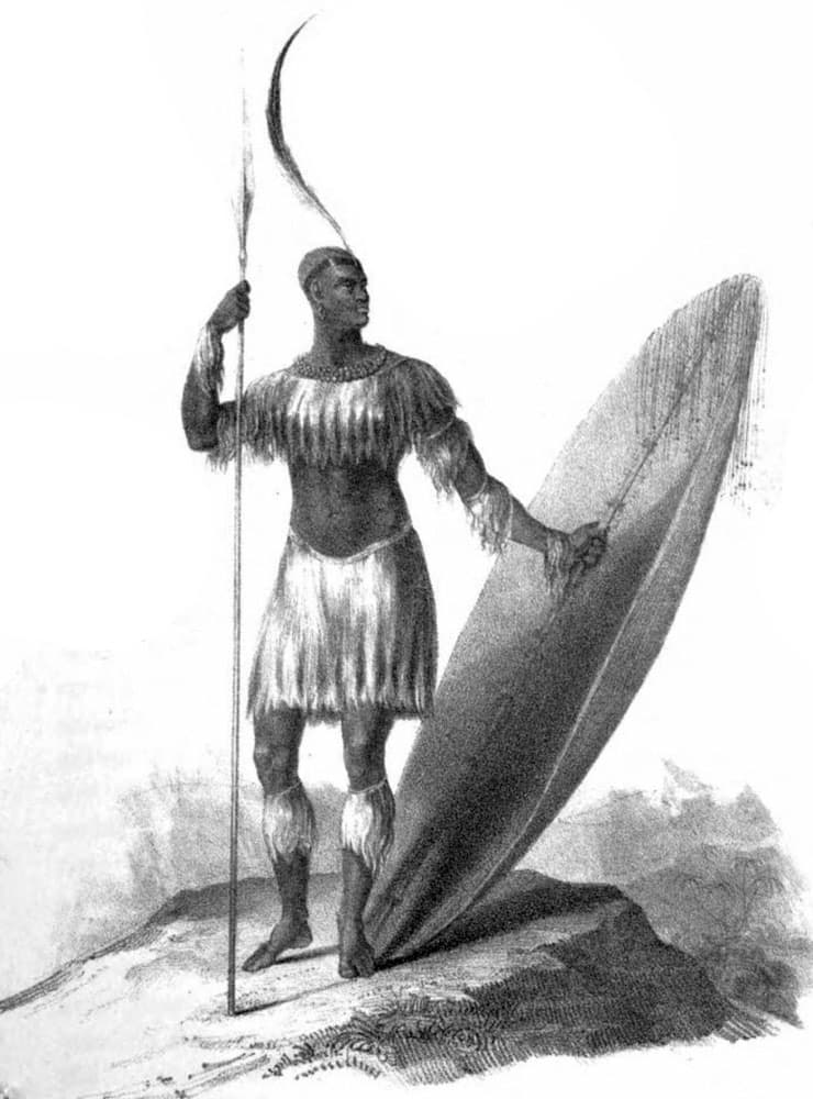 Portrait of Shaka Zulu