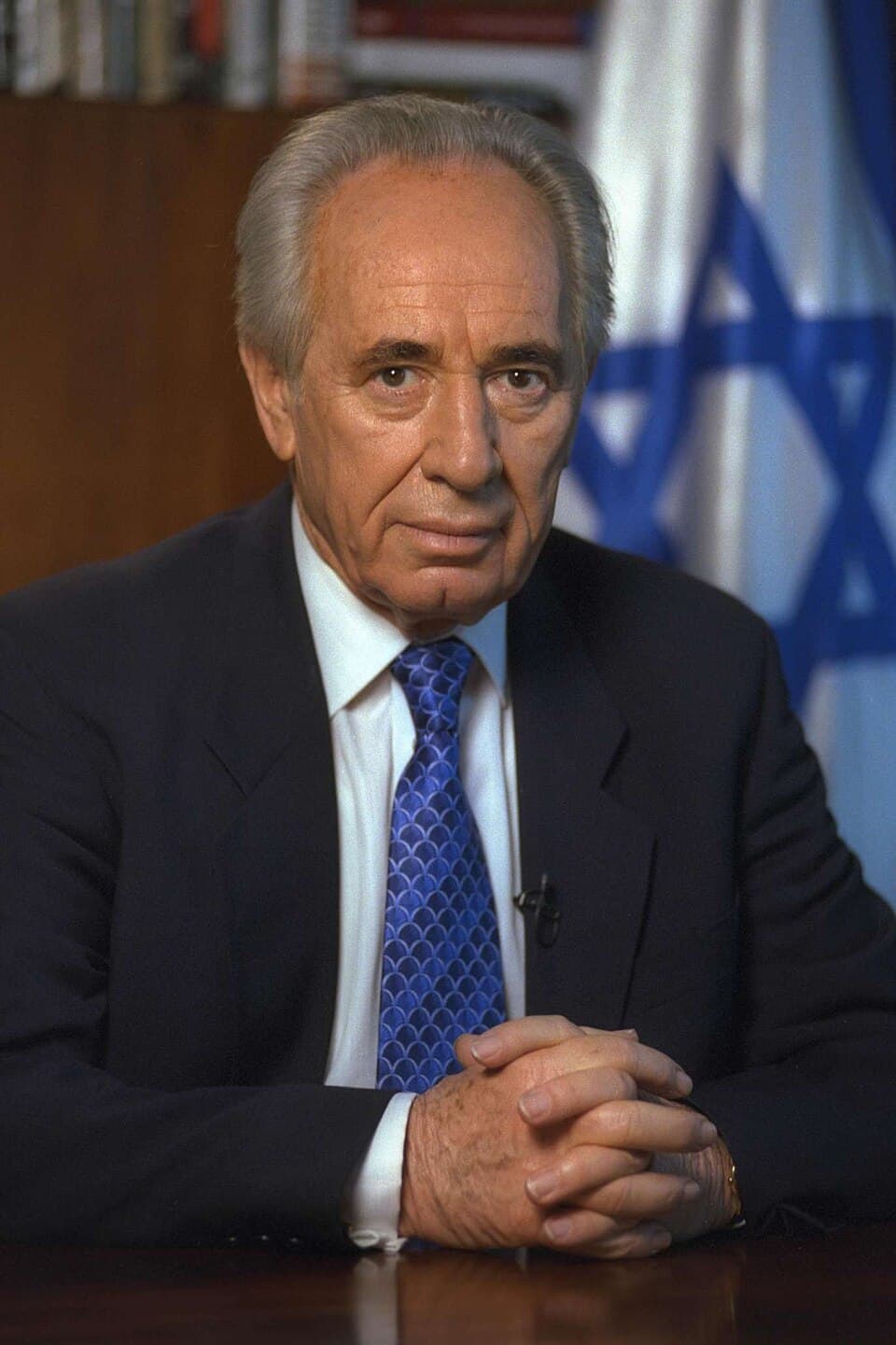 Portrait of Shimon Peres