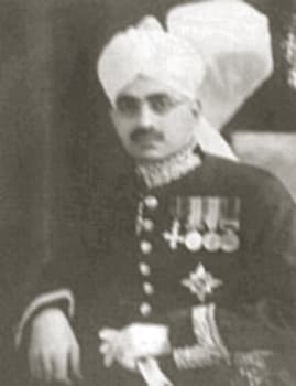 Portrait of Sikandar Hayat Khan