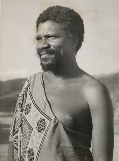 Portrait of Sobhuza II