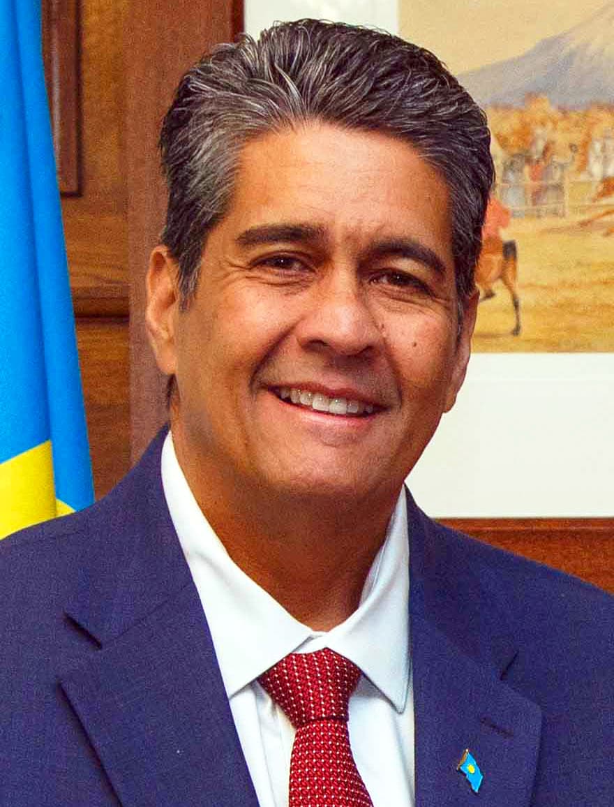 Portrait of Surangel Whipps Jr.
