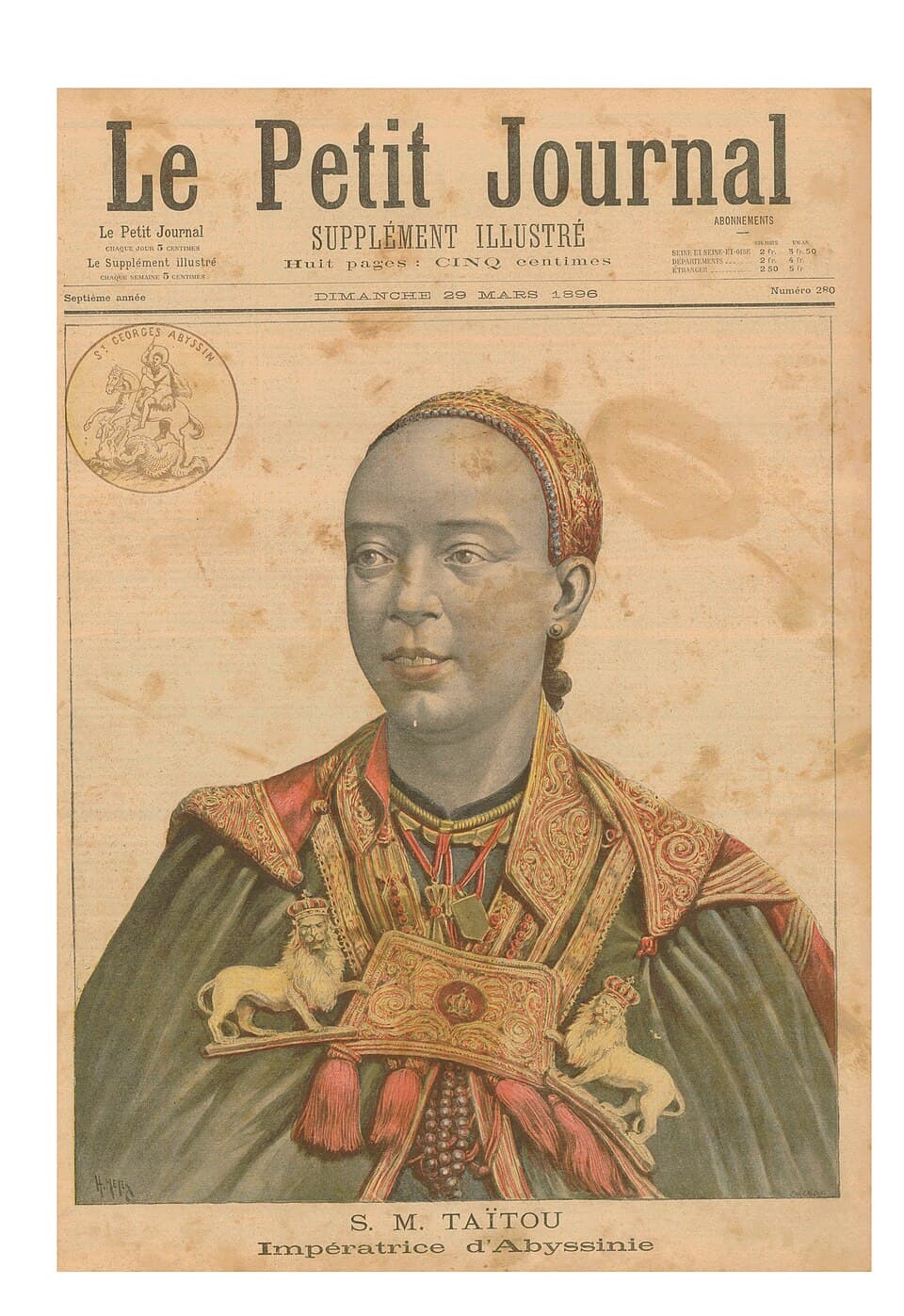 Portrait of Taytu Betul