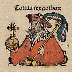 Portrait of Totila