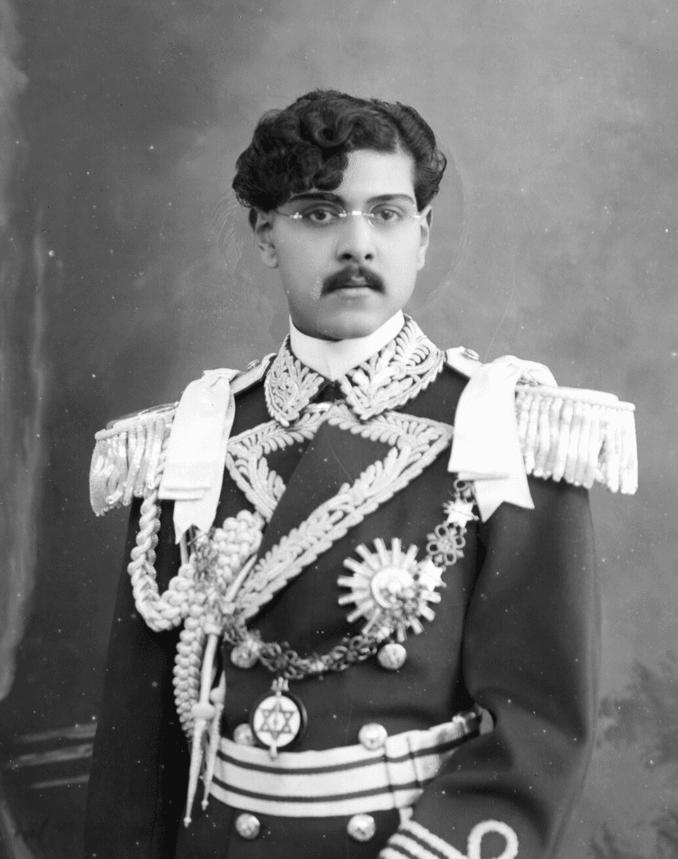 Portrait of Tribhuvan of Nepal