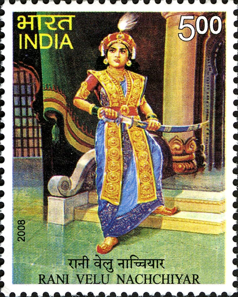 Portrait of Velu Nachiyar