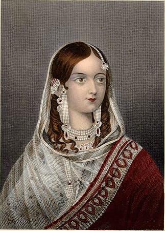 Portrait of Zeenat Mahal